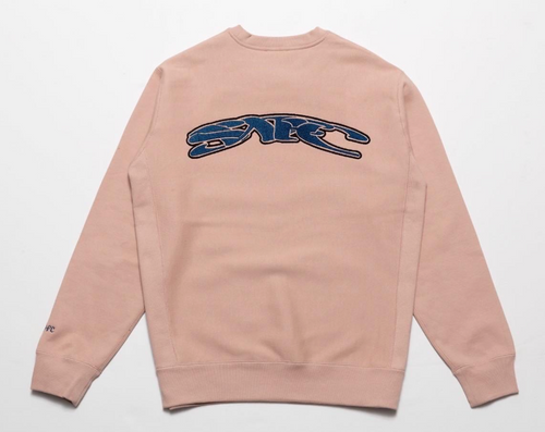 Chrystie NYC x Soho Warriors - Crew Jumper / Light Pink